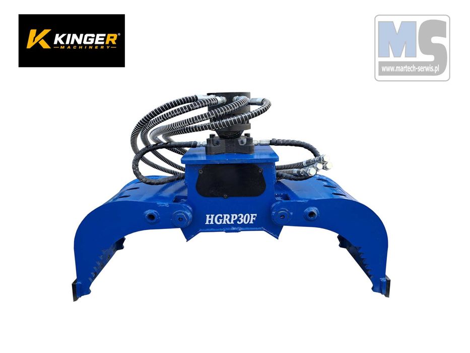 Chwytak sortujący wyburzeniowy z obrotem hydraulicznym 158kg 2-5t