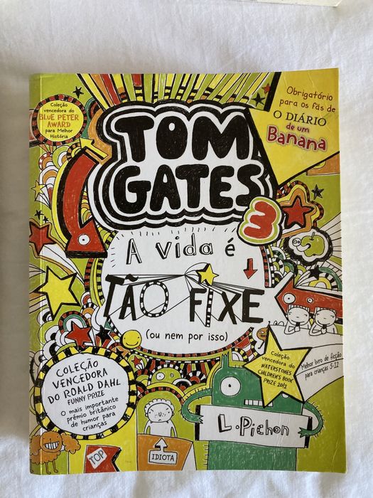 6 Livros NOVOS “Tom Gates”  8-11 anos