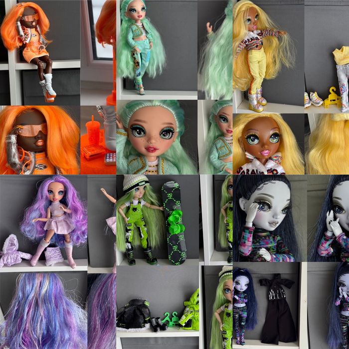 Rainbow high Daphne,Michelle,Sunny,Violet,Glitch,Jane