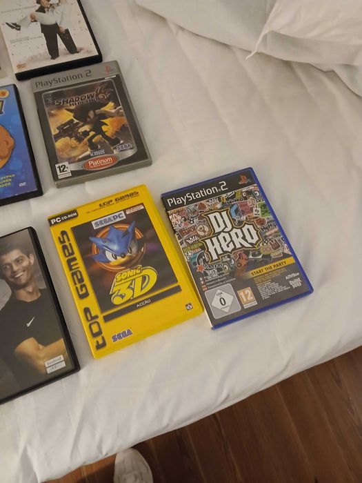 Filmes e jogos para consola,play station