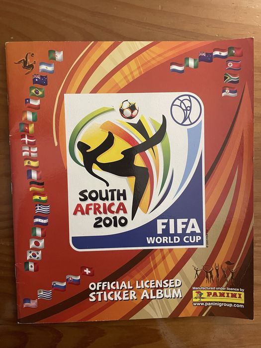 Cadernetas mundial 2022 e 2010