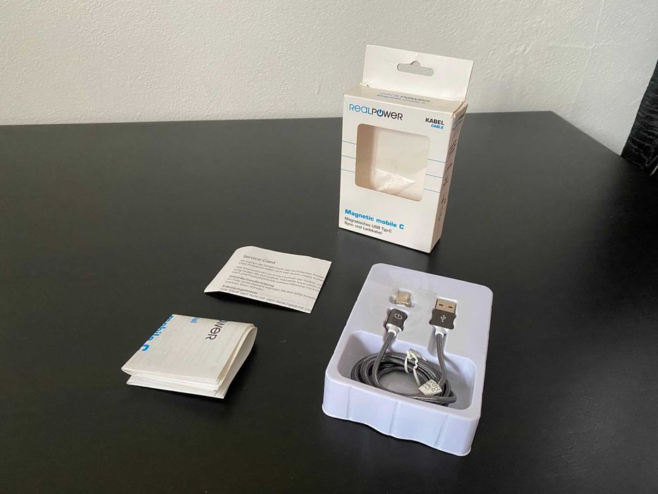 Cabo USB C Magnético Realpower