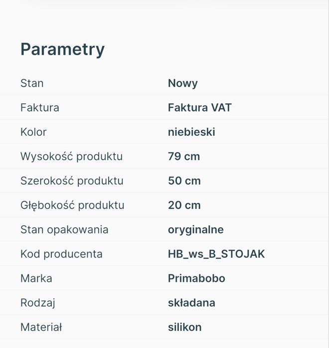 Wanienka ze stojakiem