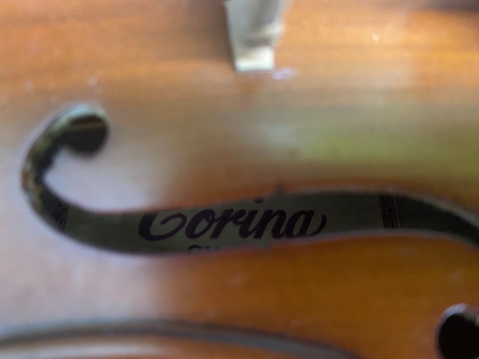 Violino Corina SV-90 Tamanho 1/4 (Ideal para Crianças / Iniciação) + Arco + Estojo