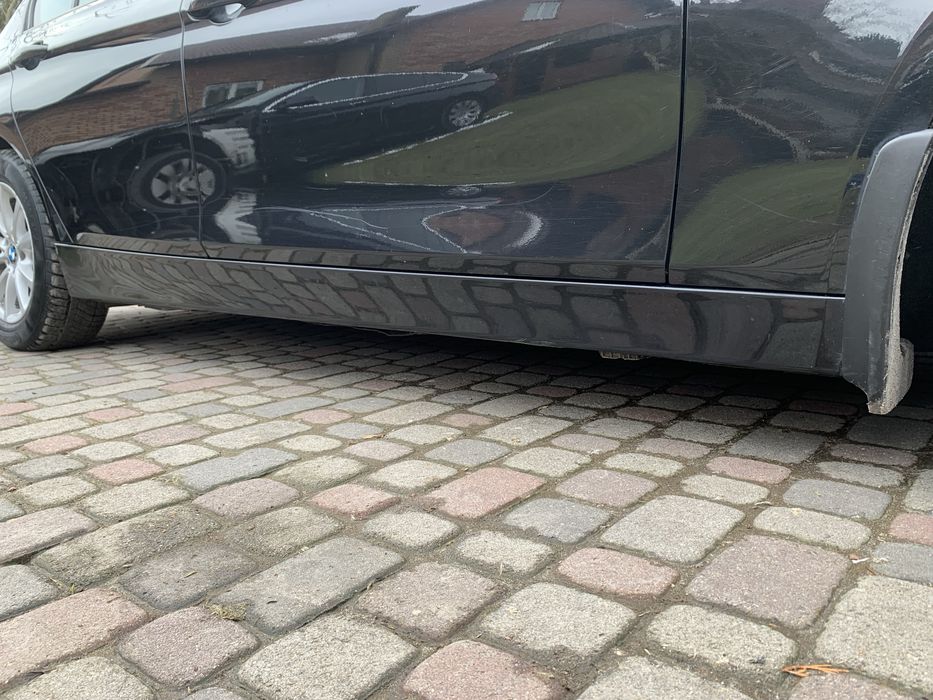 Пороги накладки BMW 3 F30 задний БМВ Ф30