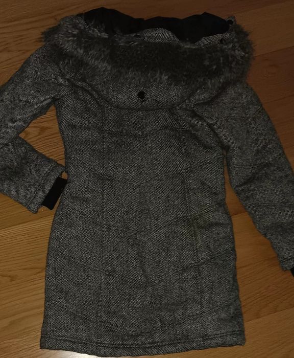 Casaca comprida de fazenda