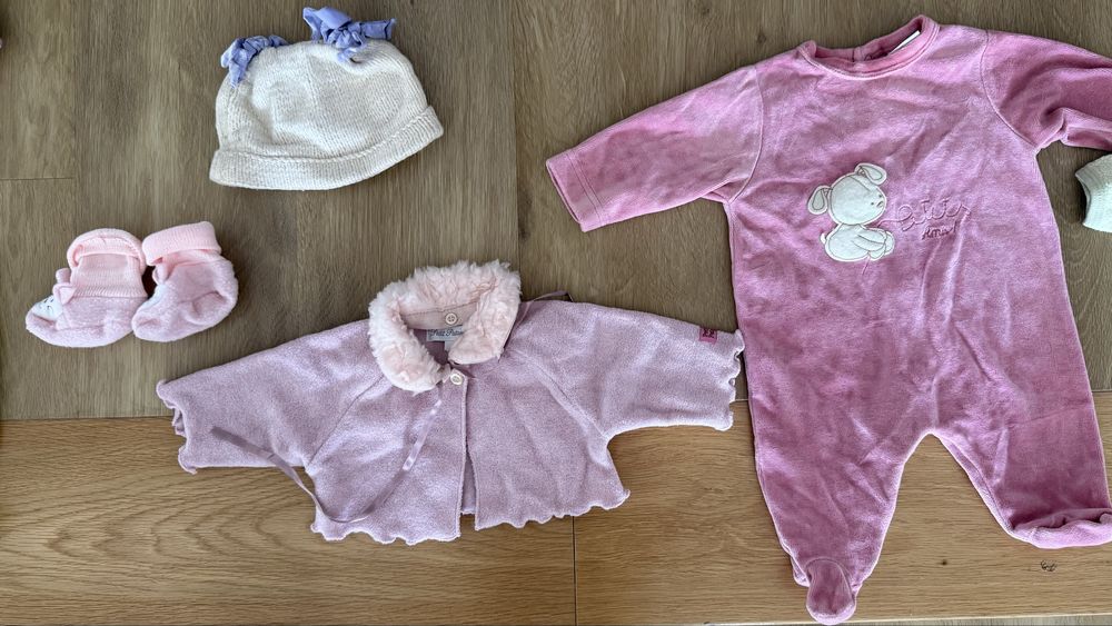 Lote de roupa bebé 0 - 1 mês