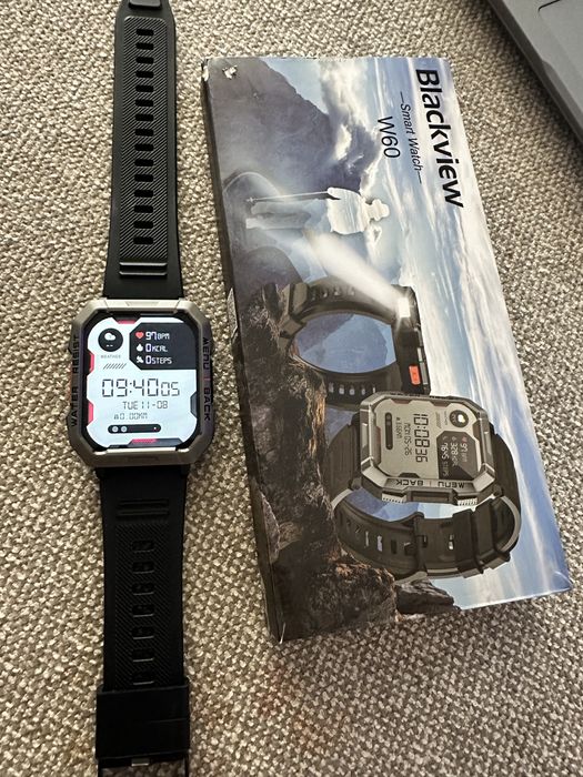 Смарт годинник з ліхтарем Blackview W60