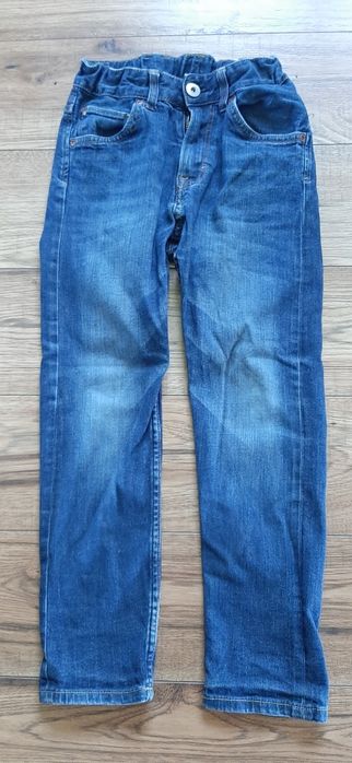Spodnie chłopięce jeans 140