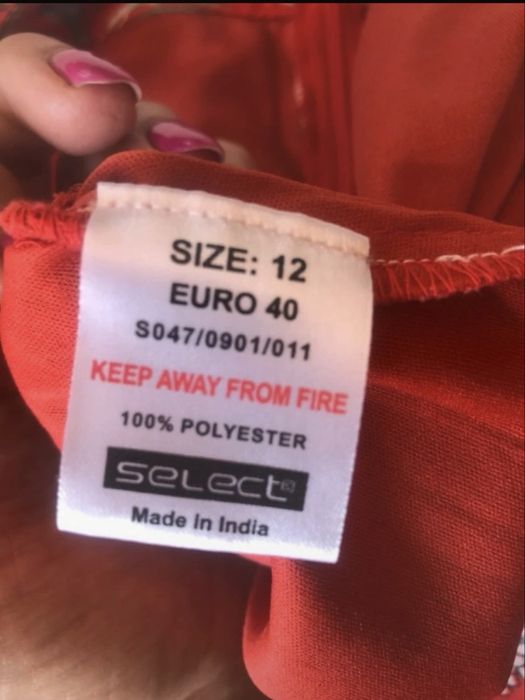 Krótka spódniczka z falbankami Select