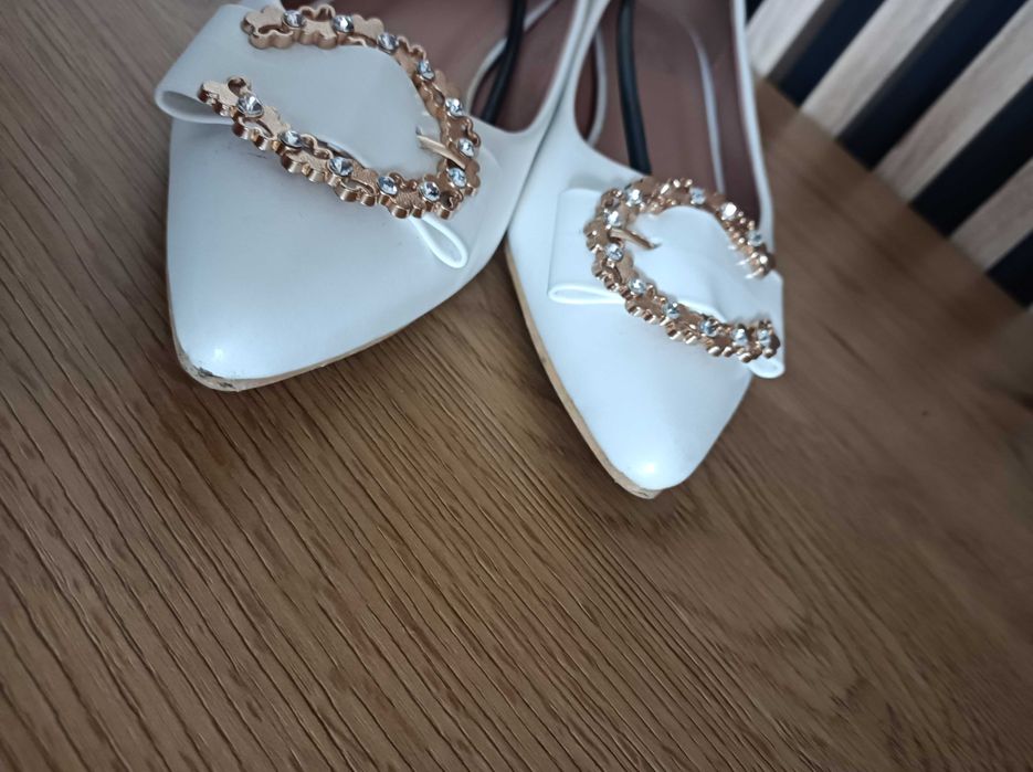 Buty ślubne rozmiar 42 stopa 26.5