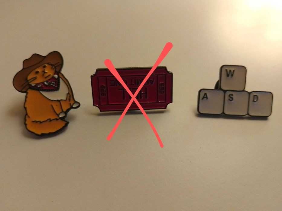 Значок на одяг, пін