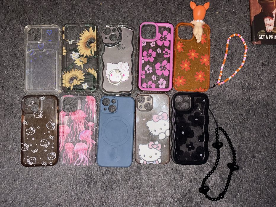 Iphone 13 mini 256 gb biały SUPER STAN + KABEL I ETUI GRATIS