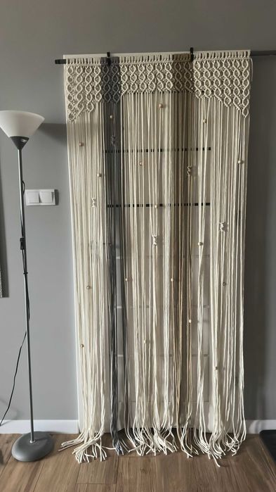 Zasłona/kotara w drzwi Makrama Handmade Styl BOHO