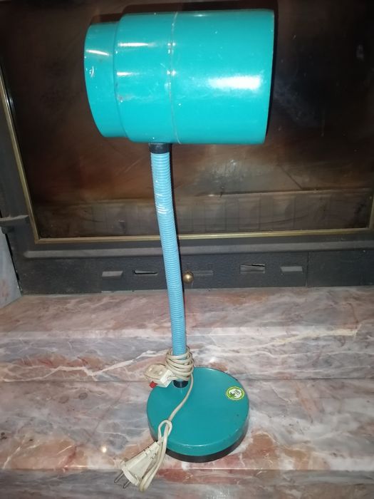 Lapka stołowa biurkowa lampka Vintage ozdobna