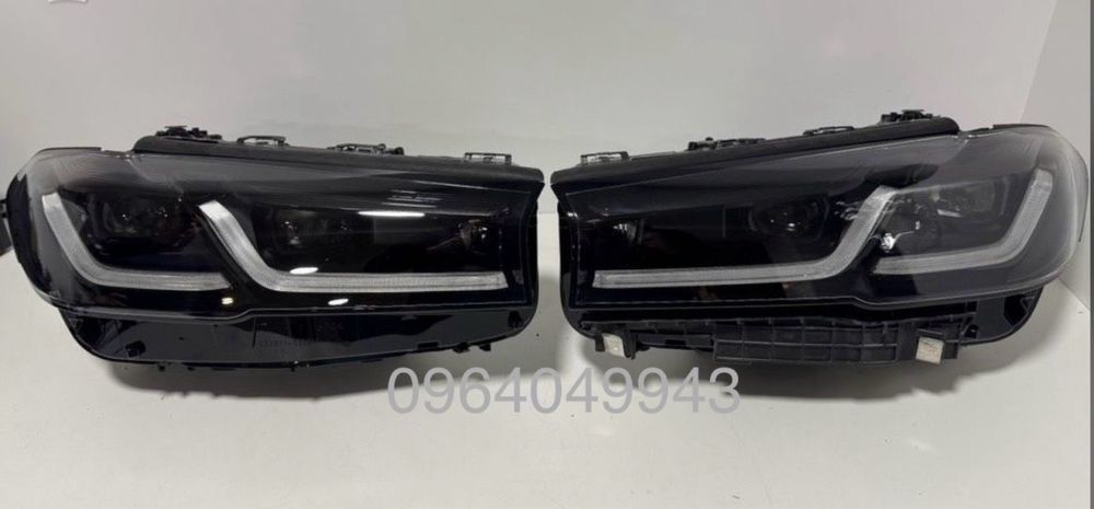 Фари BMW 5 G30 ADAPTIVE LED shadow line бмв серія 5 рест