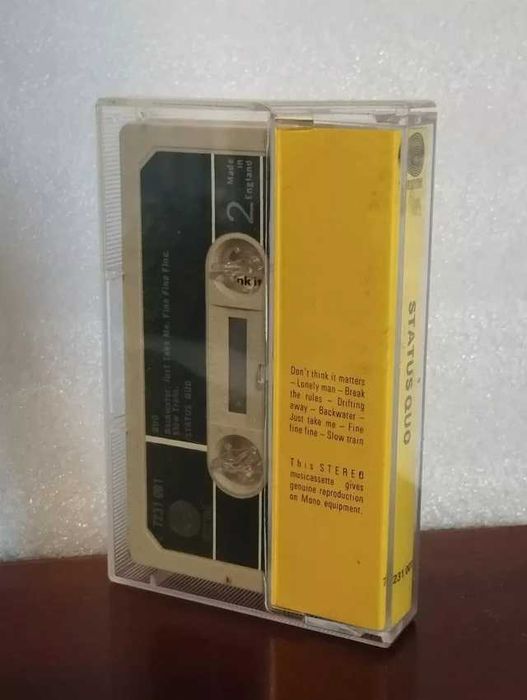 Cassete - Status Quo "Quo" 1974