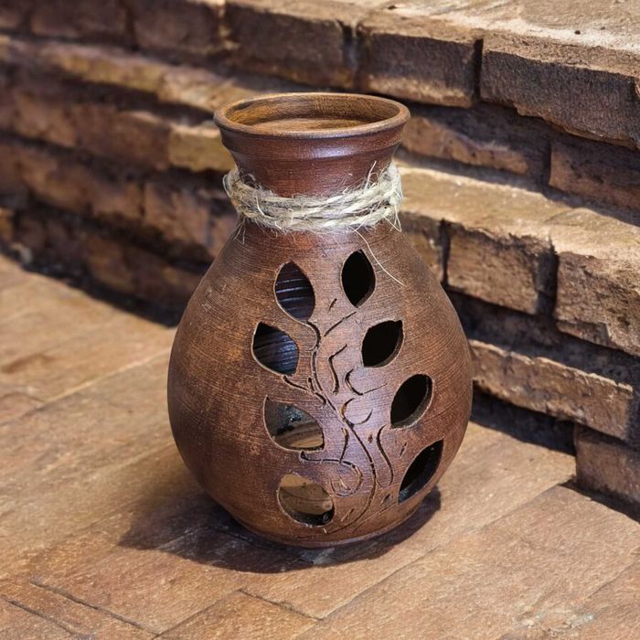 Wazon Ceramiczny Ręcznie Robiony, Wazon Gliniany