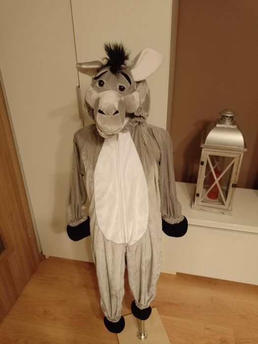 NOWY strój karnawałowy OSIOŁ OSIOŁEK kostium jasełka 122/128 (158)