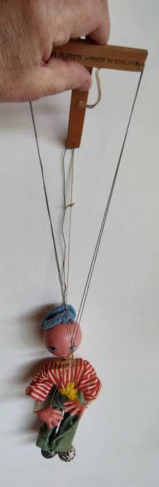 2 Marionetas inglesas muito antigas