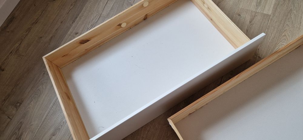 Szuflady do łóżka IDANAS IKEA