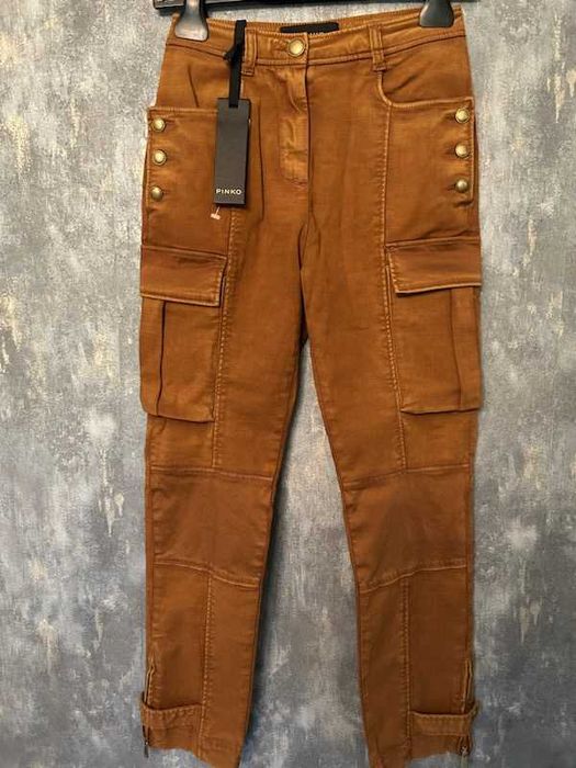 Spodnie oryginalne Pinko - bojówki r.38