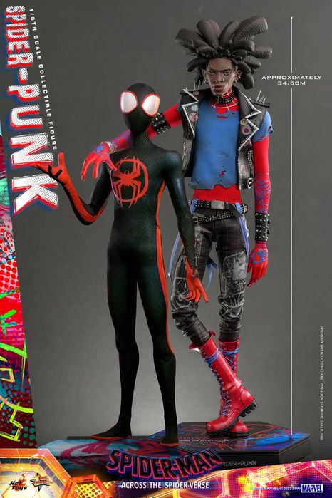 Фигурка 1/6 hot toys mms 726 ACROSS THE SPIDER-VERSE – SPIDER-PUNK