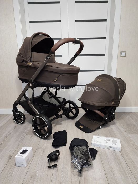 Cybex Balios S Lux 2025 Chocolate Brown шоколадний Сайбекс Баліос