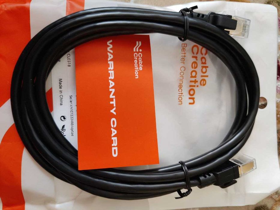 Кабель Ethernet RJ45 CAT 6-8 Baseus Vention 1 - 20 м кримпер Ugreen