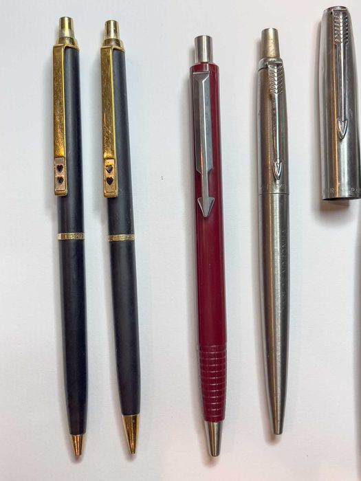 Conjunto de 9 canetas