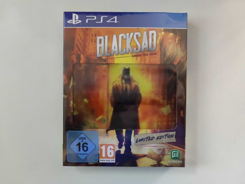 Blacksad Limited Edition PS4 Playstation 4 zupełnie NOWA w folii