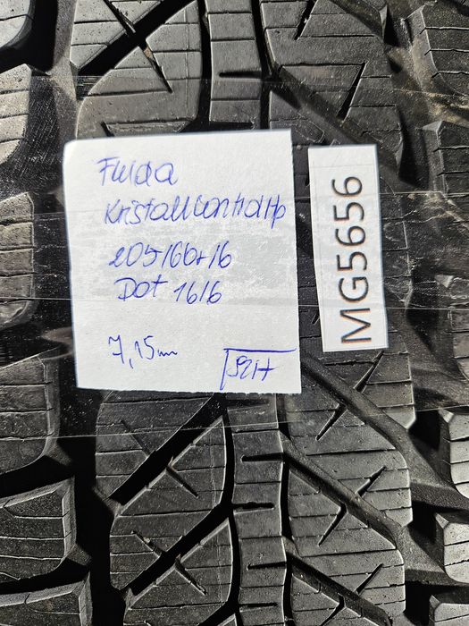 Fulda 205/60 r16 Kristall Control HP /// 7,15mm!!! Wysyłka