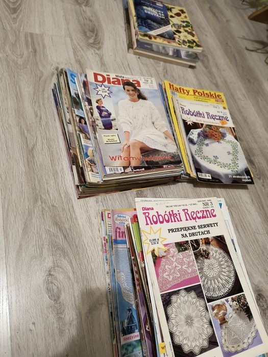 Sprzedam książki i gazetki rękodzielnicze