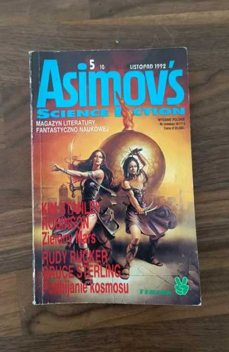 Isaac Asimov's Science Fiction listopad 1992