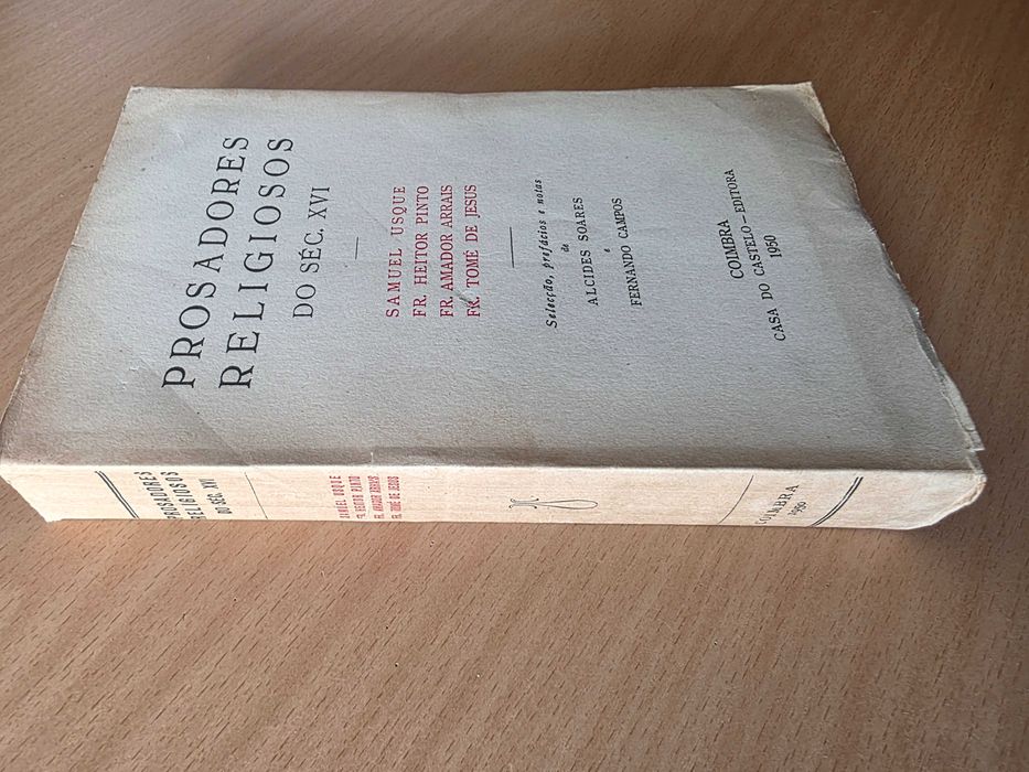Livro "Prosadores Religiosos do Séc. XVI"