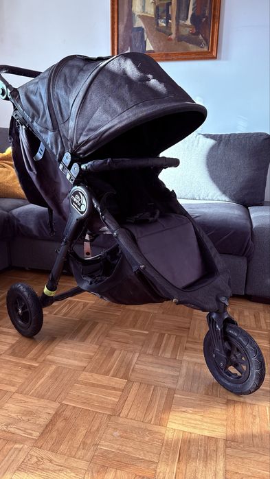 Baby Jogger City Mini GT wózek spacerowy + folia, podnóżek,