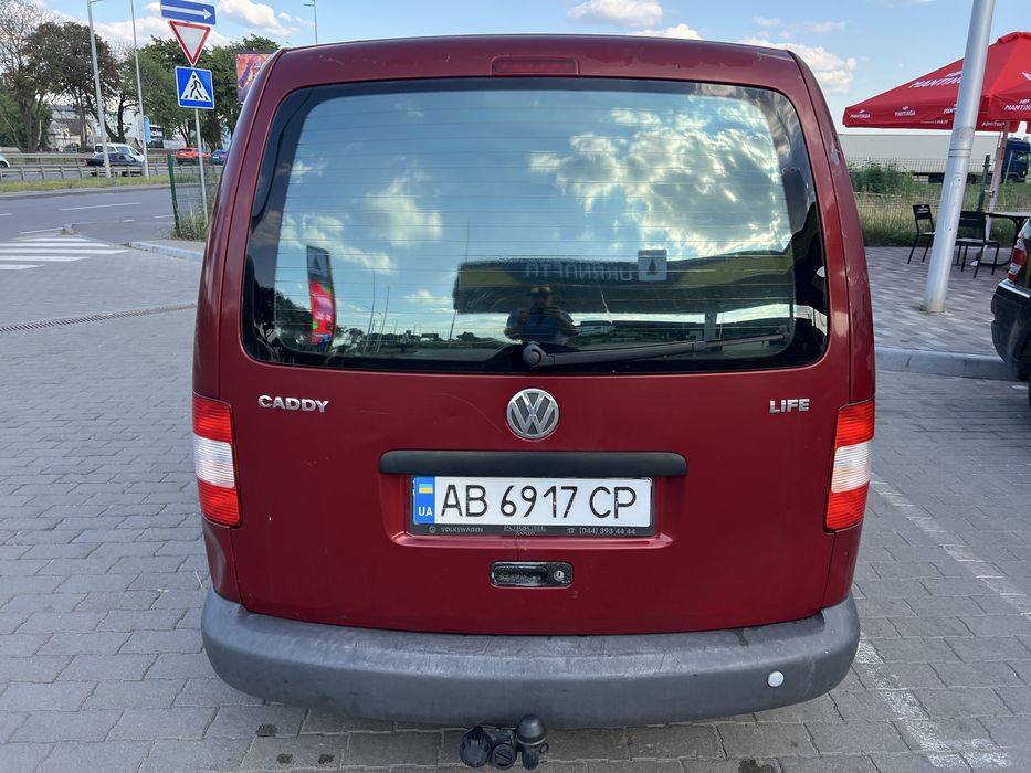 Продам дуже економний Vw caddy оригінальний пассажир  life 1.4 газ/бенз 2005р.