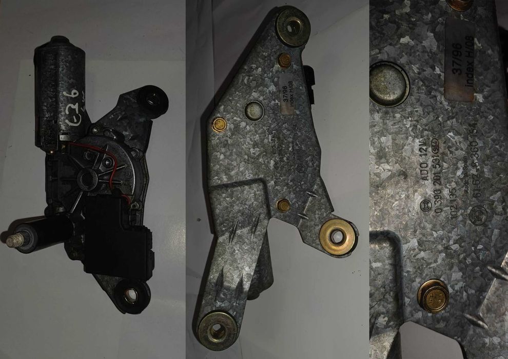 BMW E36 Peças Elétricas, Manete das escovas, Plafonier, Relés, Motor elevador dos vidros - Motor Escovas, Potenciometro - Cabelagem do Motor