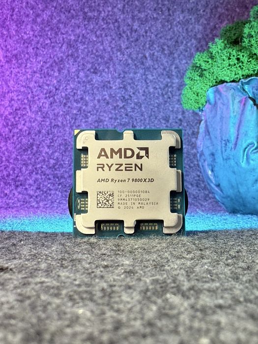 Гарантія! Процесор AMD Ryzen 7 9800X3D 96MB Cache BOX sAM5 | TradeIn