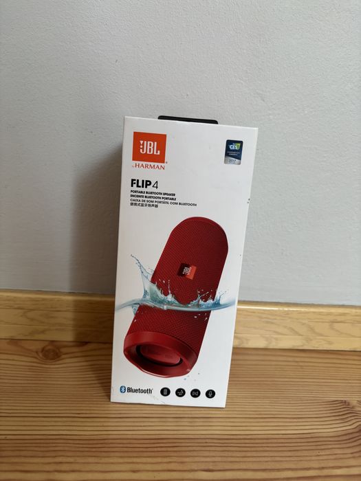 JBL  Flip 4 głośnik przenośny czerwony