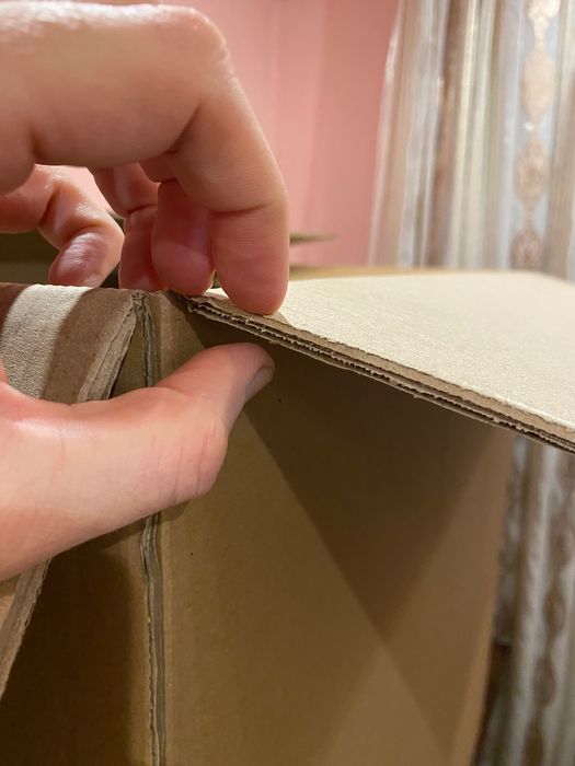 Картонна коробка 1,2м на 0,8м на 1,0м палетна коробка палетний ящик