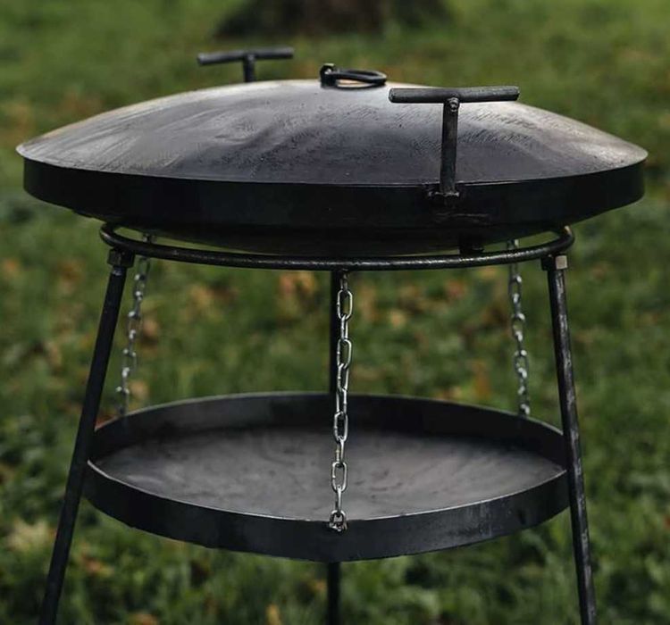 Сковорода з диска борони  50см. розбірні ручки та ніжки