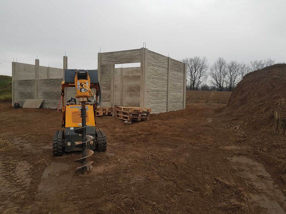Ogrodzenia betonowe, ogrodzenia panelowe, podmurówka betonowa