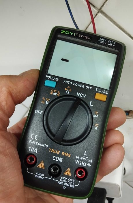 Цифровий мультіметр ZT-100  ZT-102L Новінка!
