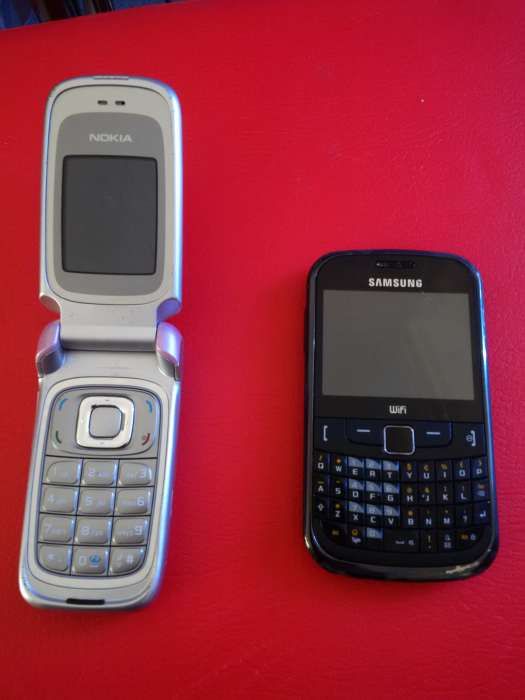 2 Telefones Nokia 6230 + Samsung GT-S3350 - para peças