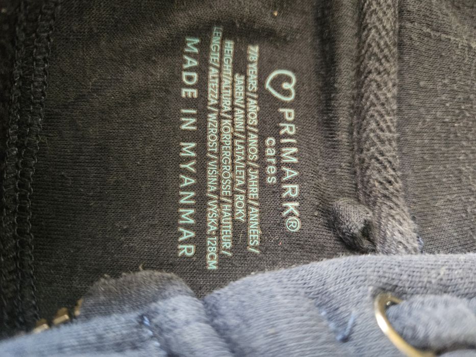 Bluza rozpinana rozmiar 128