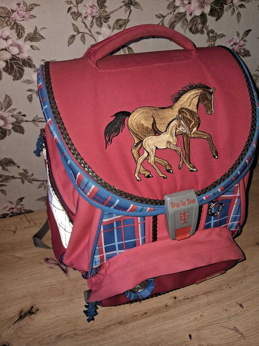 Ортопедичний рюкзак Step by Step (Німеччина) для дівчинки + комплект
