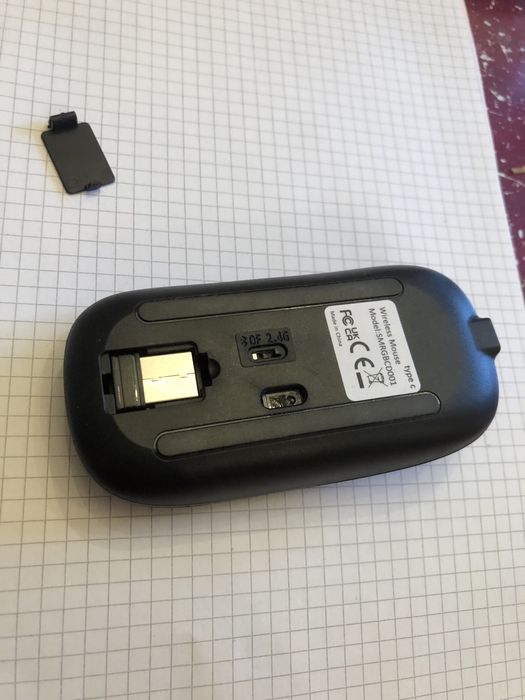 Myszka bez kabla Bluetooth  z ladowarka