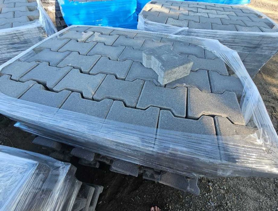 Kostka brukowa behaton 8 cm kość z rozbiórki używana