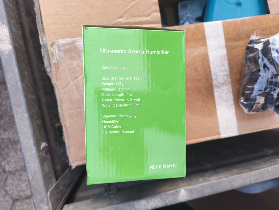 Humidificador formato tulipa cor chocolate